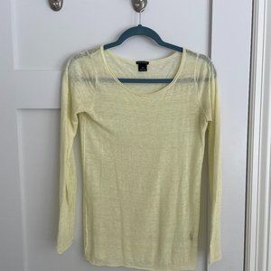 Linen Fine Knit Sweater
